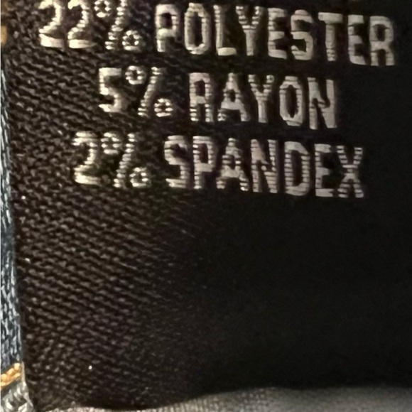 Woman’s Studded Wide Leg High Waisted Jeans Junior Size 13 women’s 10/12 - Picture 5 of 6